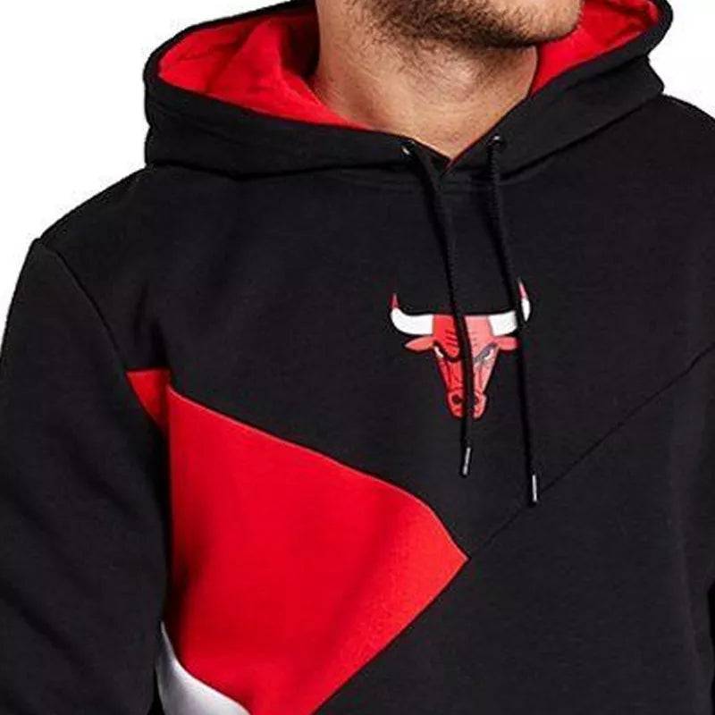 Sweat À Capuche New Era Chicago Bulls Nba Colour Block