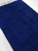 Tapis Berbère Marocain Beni Ouarain - Bleu Majorelle