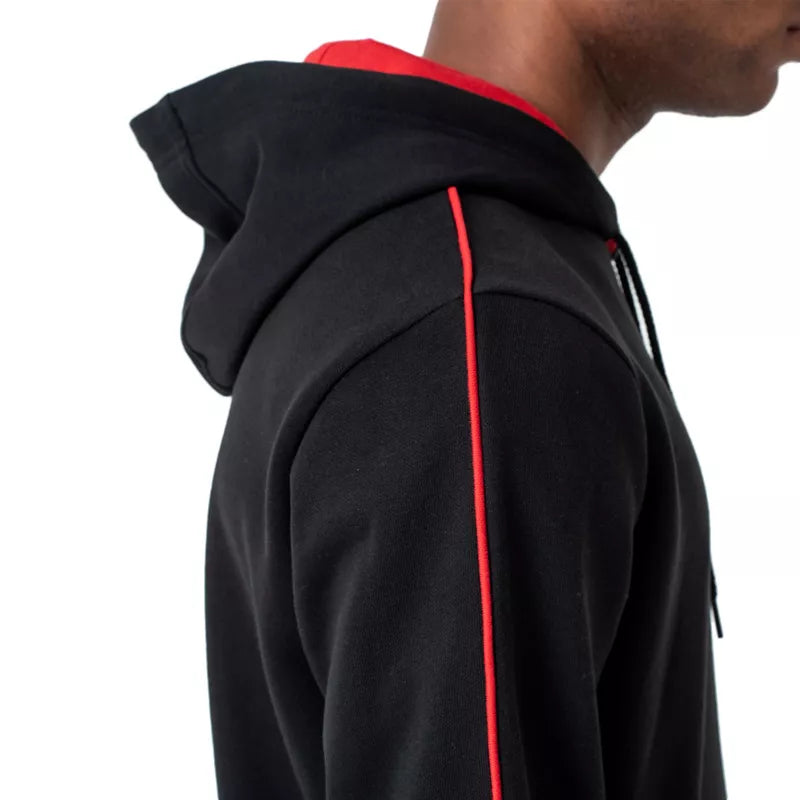 Sweat À Capuche New Era Chicago Bulls Stripe Piping