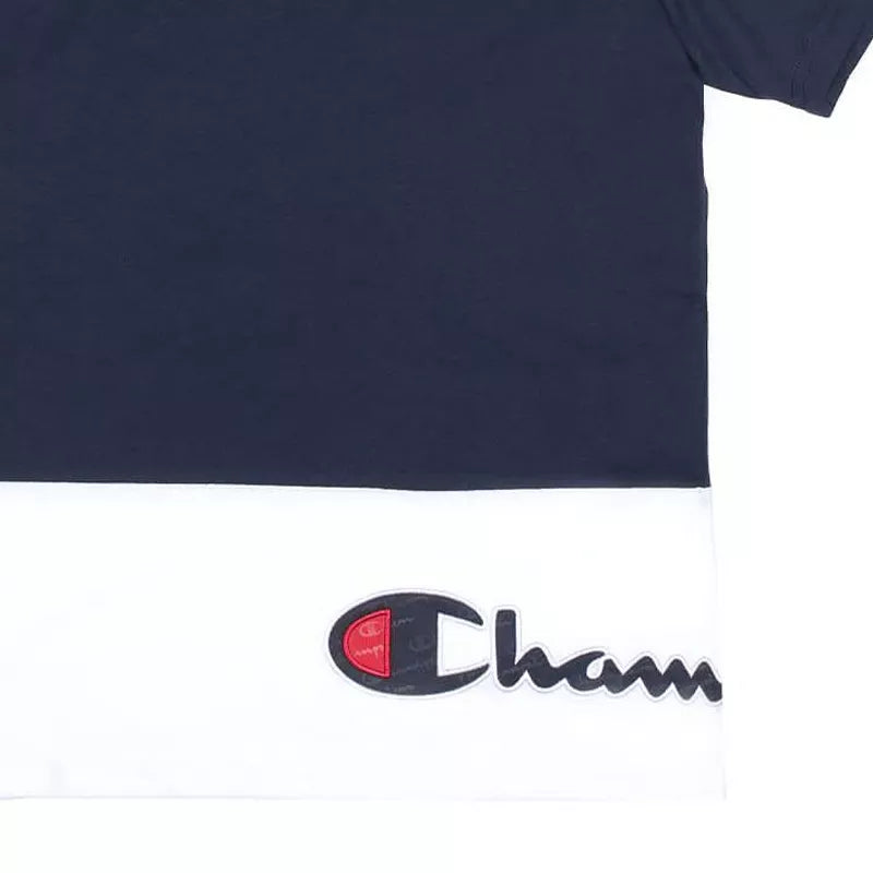 T-Shirt Champion Junior - Bleu