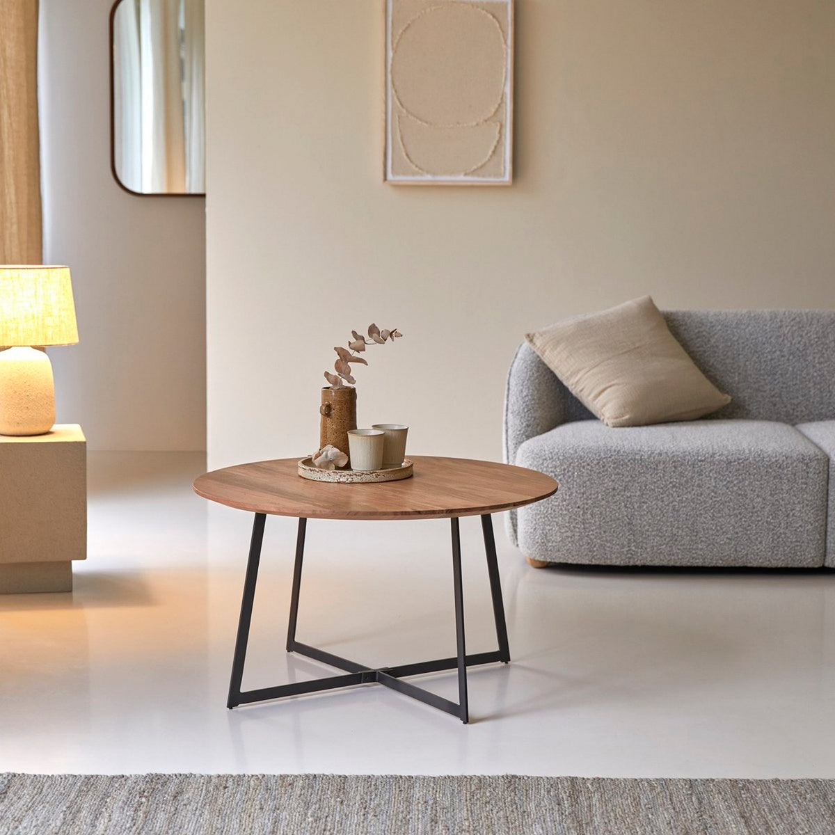 Temis - Table Basse - Acacia - Naturel