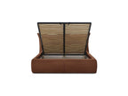 Jade - Storage Bed with Pillow-Effect Headboard - Soft Wide-Ribbed Corduroy