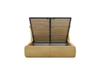 Jade - Storage Bed with Pillow-Effect Headboard - Soft Wide-Ribbed Corduroy