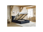Jade - Storage Bed with Pillow-Effect Headboard - Soft Wide-Ribbed Corduroy