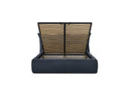 Jade - Storage Bed with Pillow-Effect Headboard - Soft Wide-Ribbed Corduroy