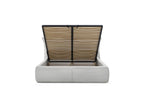 Jade - Storage Bed with Pillow-Effect Headboard - Soft Wide-Ribbed Corduroy