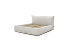 Jade - Storage Bed with Pillow-Effect Headboard - Soft Wide-Ribbed Corduroy