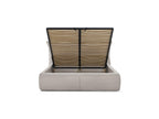Jade - Storage Bed with Pillow-Effect Headboard - Soft Wide-Ribbed Corduroy