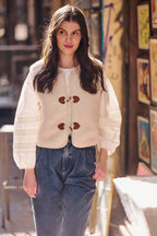 Chaqueta Valti - Blanco Roto