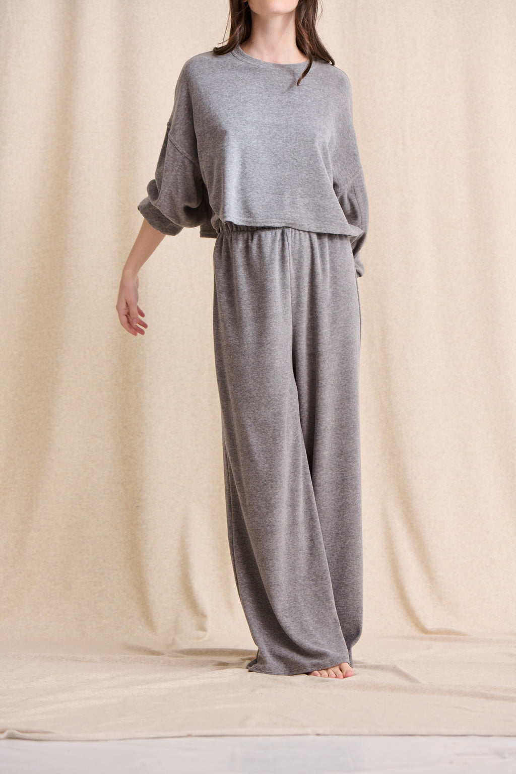 Nally Sweatshirt - Heather Grey