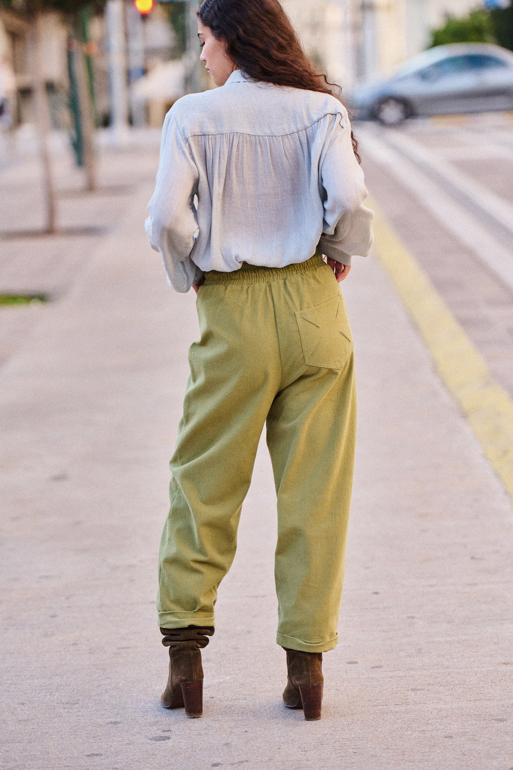 Cassy Shirt - Heather Grey