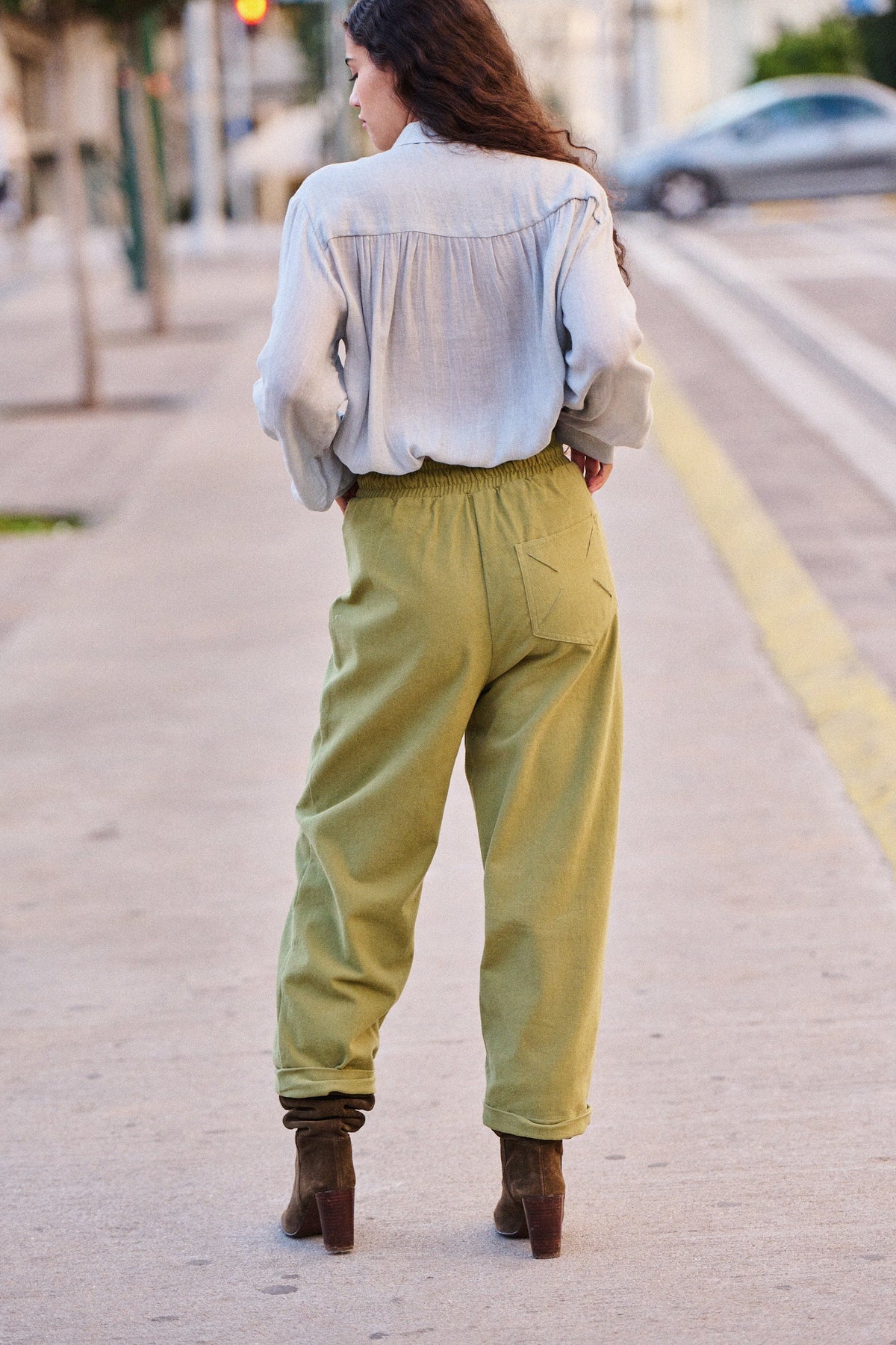 Cassy Shirt - Heather Grey