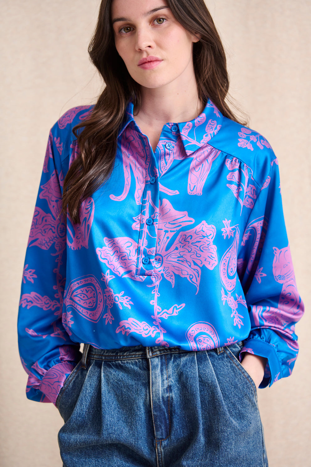 Chemise Cassy - Print Bengale
