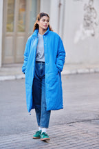 Gino Coat - Azure Blue