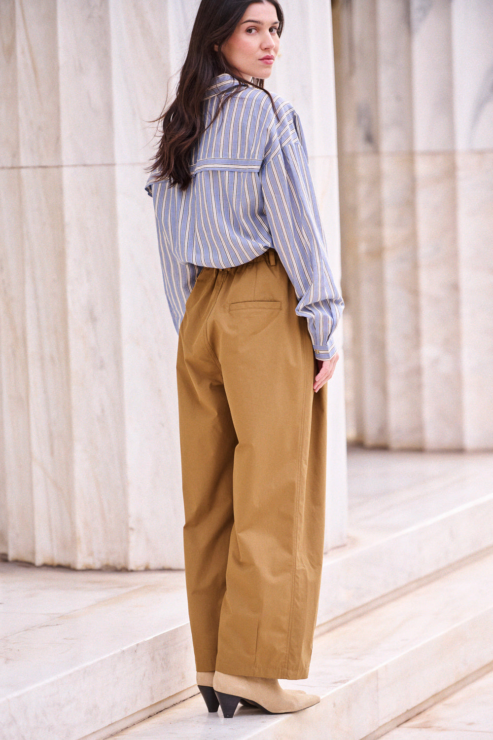 Pharell Camel Trousers