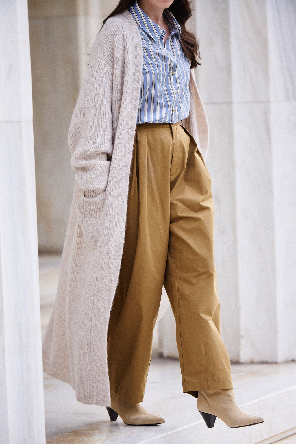 Pharell Camel Trousers