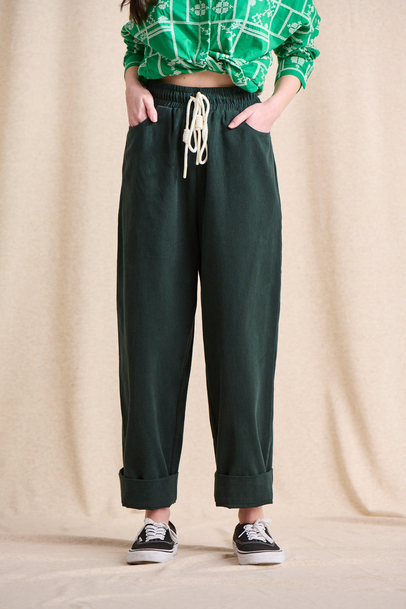 Pantalon Primo - Vert Bouteille