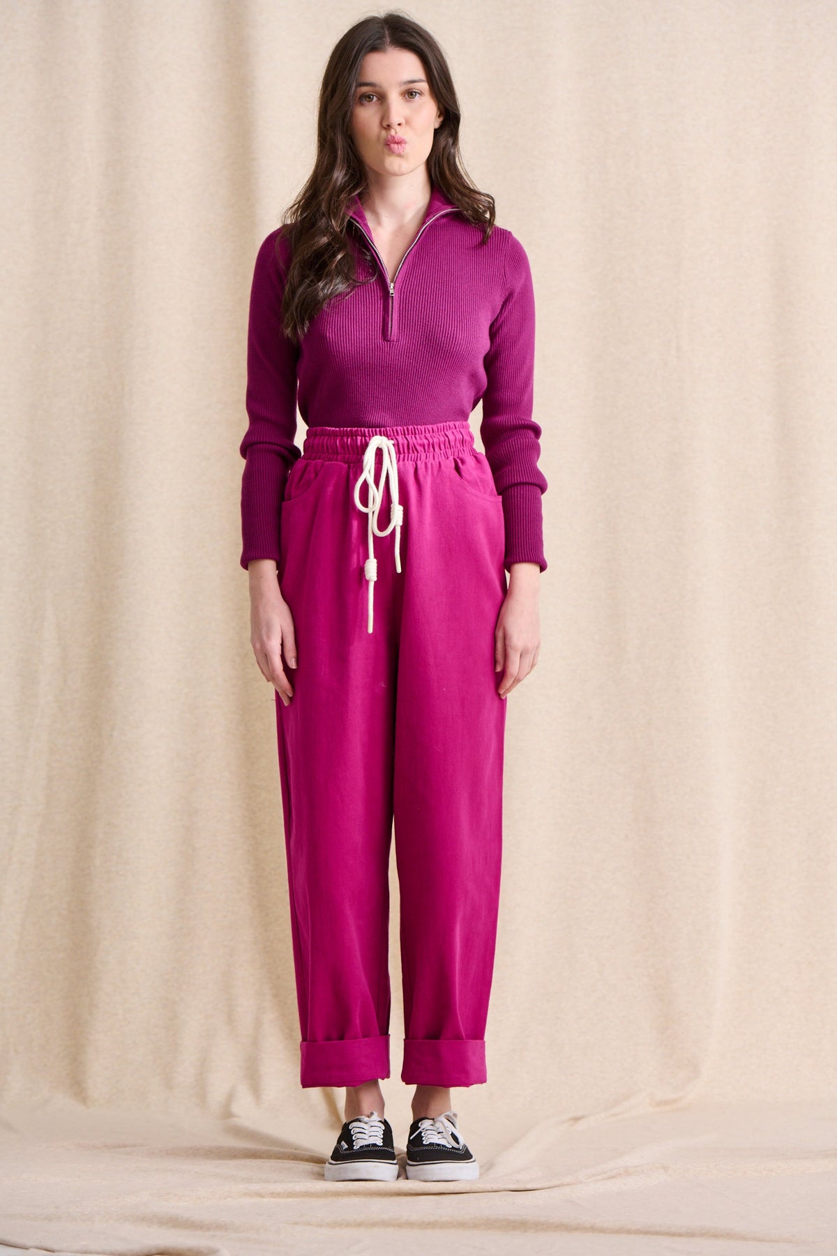 Meghan Sweater - Violet