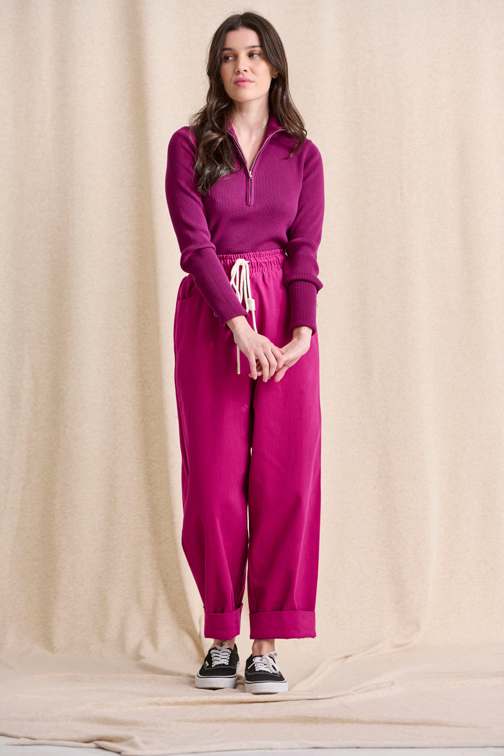Meghan Sweater - Violet