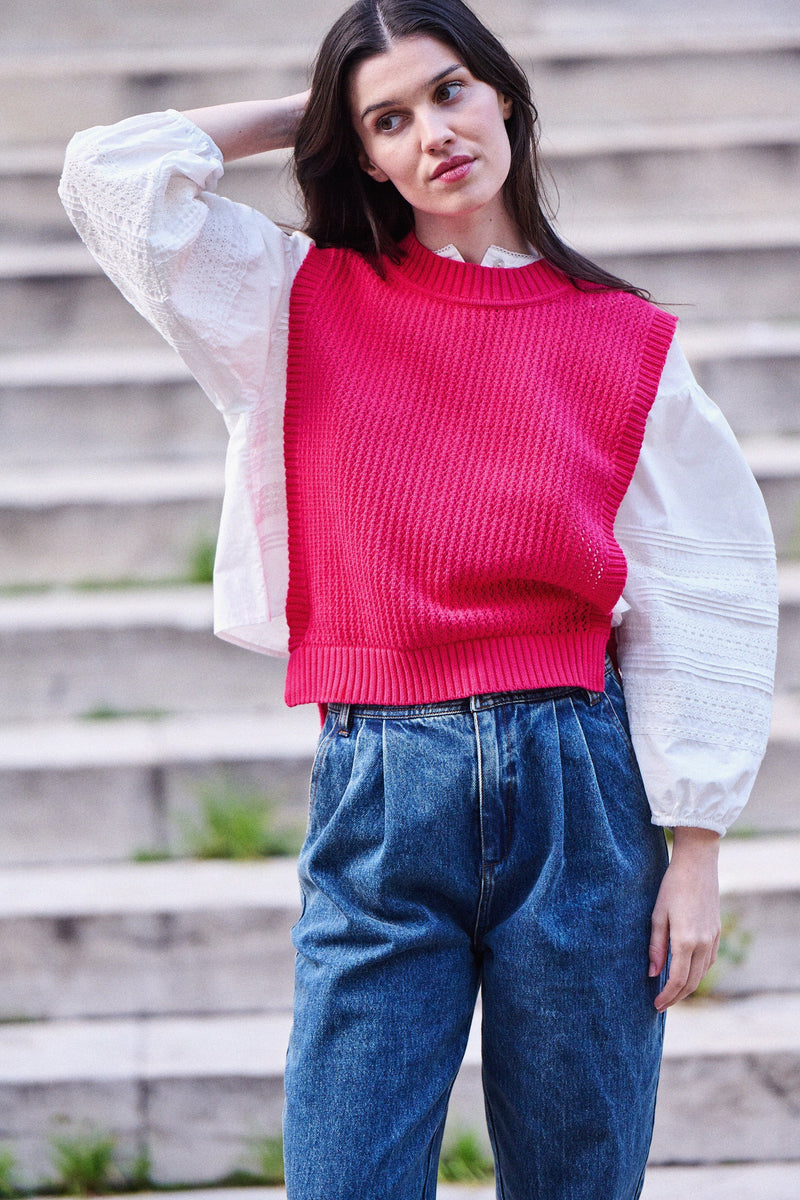 Blouse Bonny - Blanc Casse