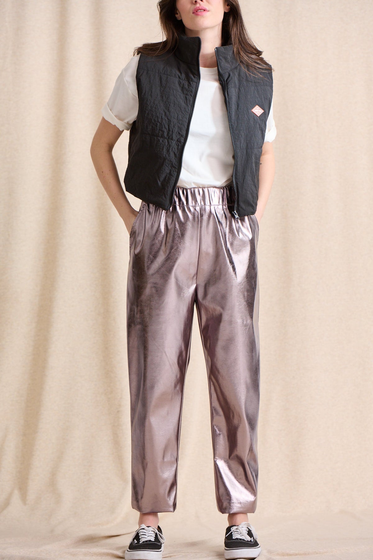 Perry Trousers - Pink Blade