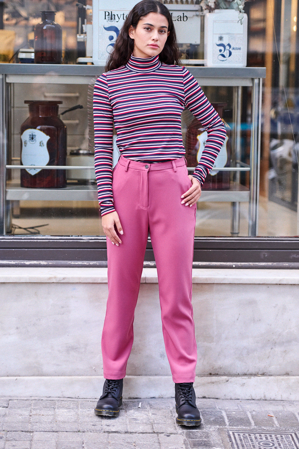 Pantalon Paulin - Rose Antique