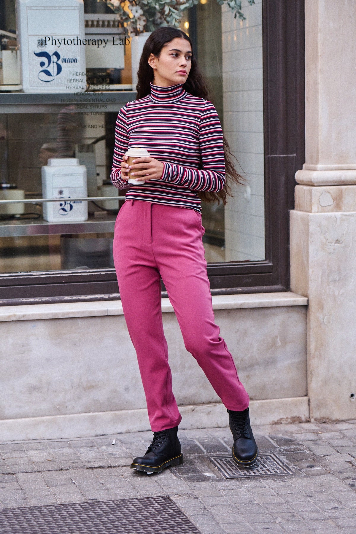 Pantalon Paulin - Rose Antique