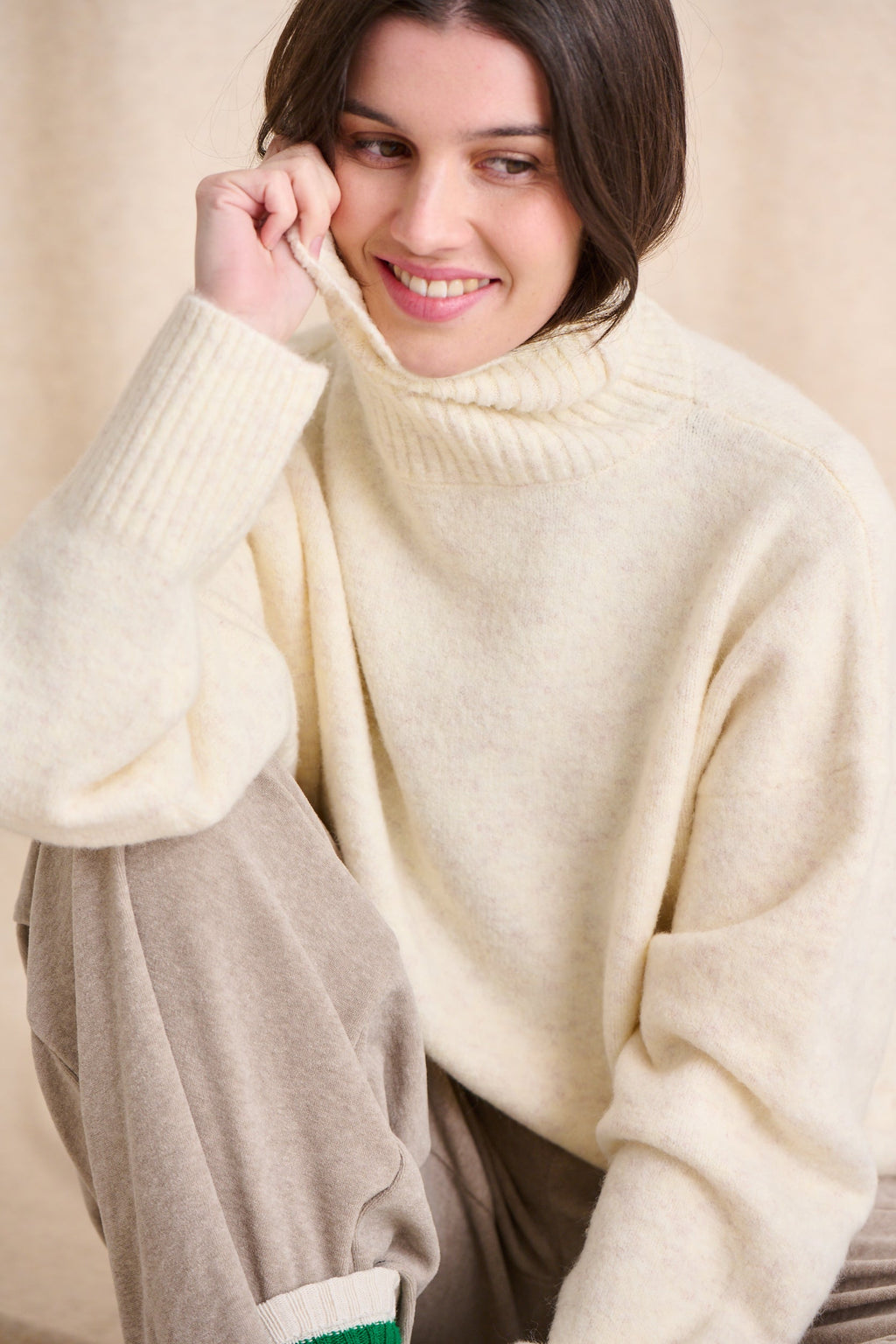 Pull Malo - Blanc Casse