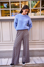 Pepe Trousers - Geometric Print