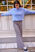 Pepe Trousers - Geometric Print