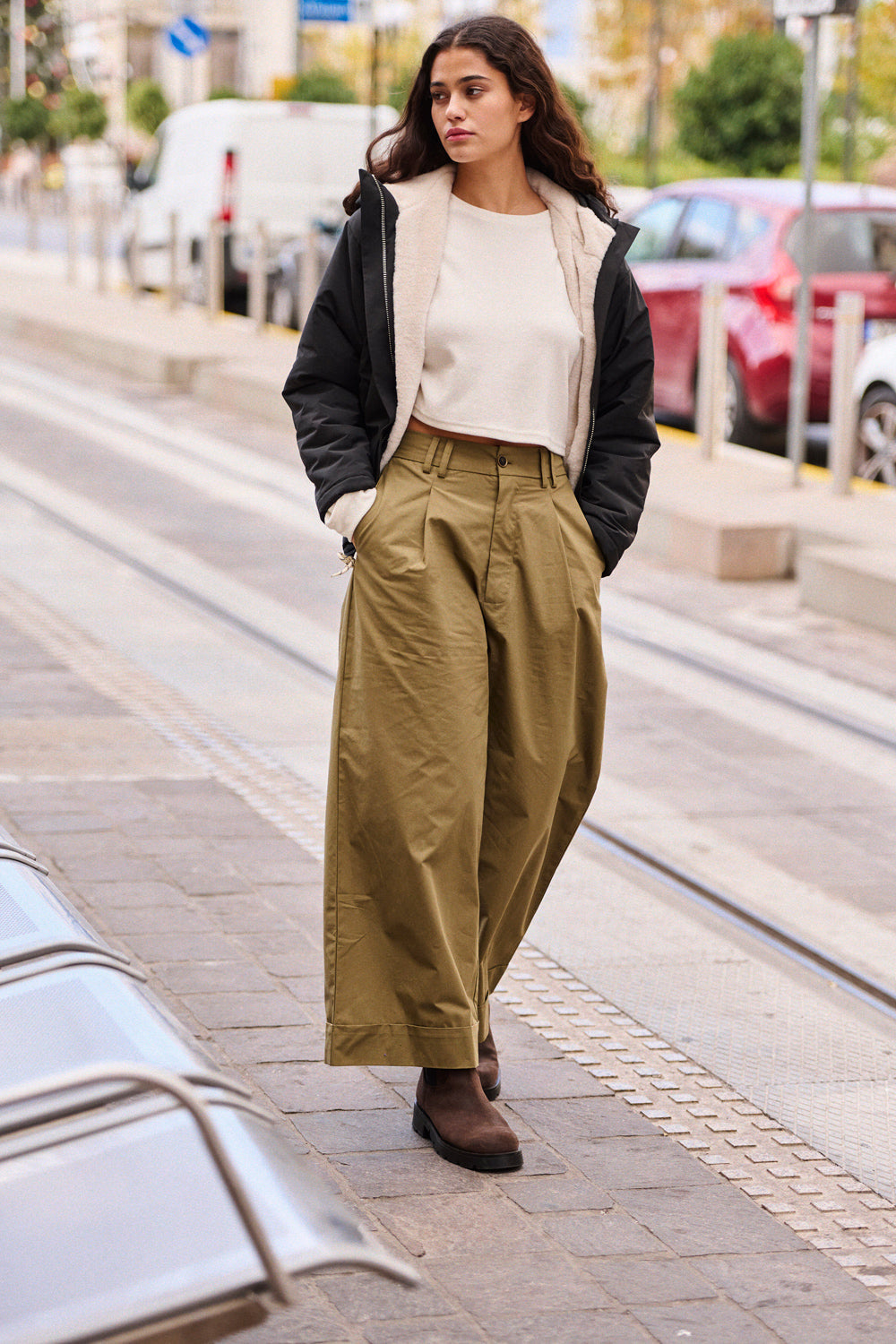 Pol trousers - Khaki