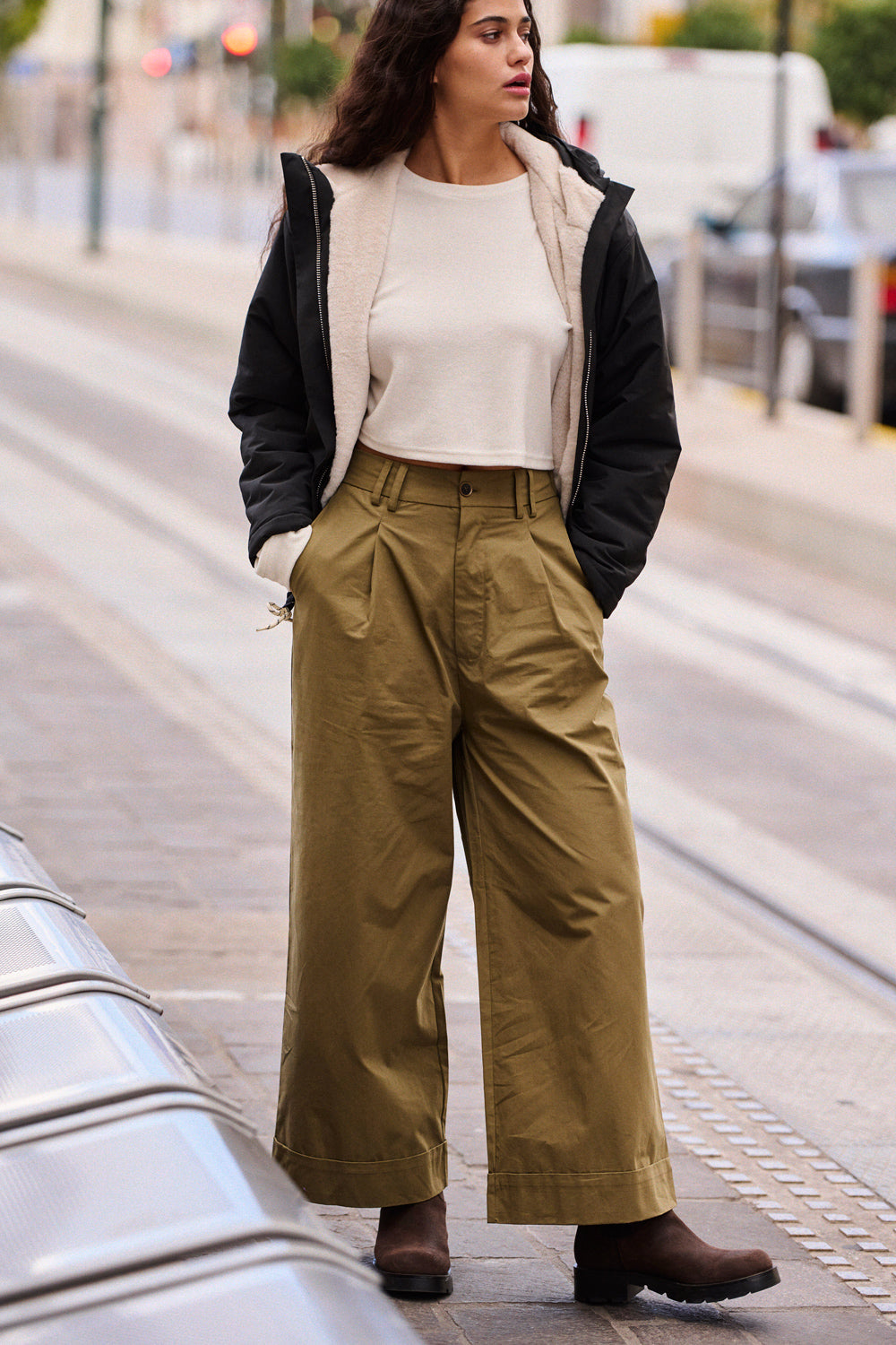 Pol trousers - Khaki