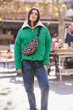 Galon Puffer Jacket - Flash Green