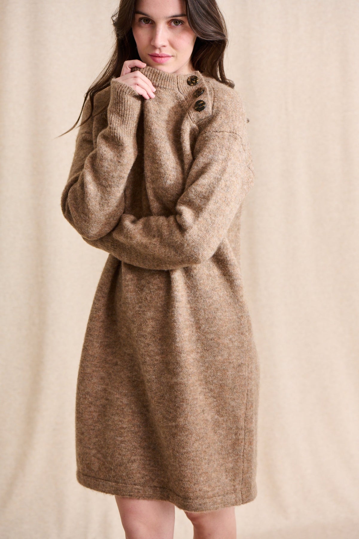 Robe Rivo - Taupe Chine