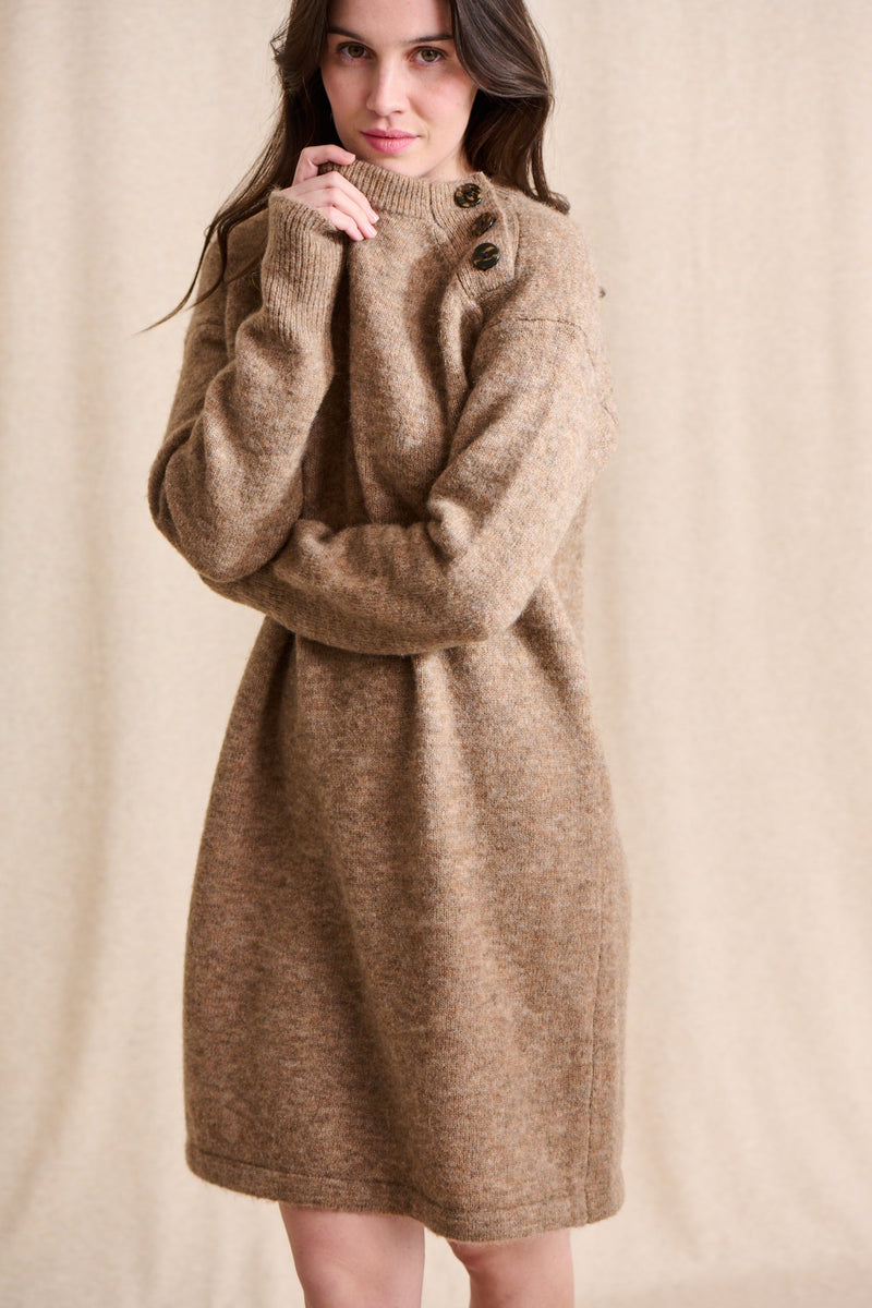 Robe Rivo - Taupe Chine