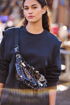 Sac Alban - Sequins Noirs