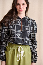 Blouse Baline - Noir
