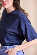 T-Shirt Trey - Bleu Marine