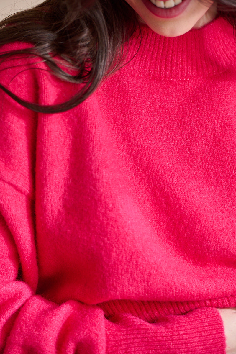 Pull Marlowe - Rose Fuchsia