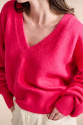 Maggy Sweater - Fuchsia Pink