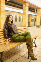 Blouse Basile - Sequins Noirs