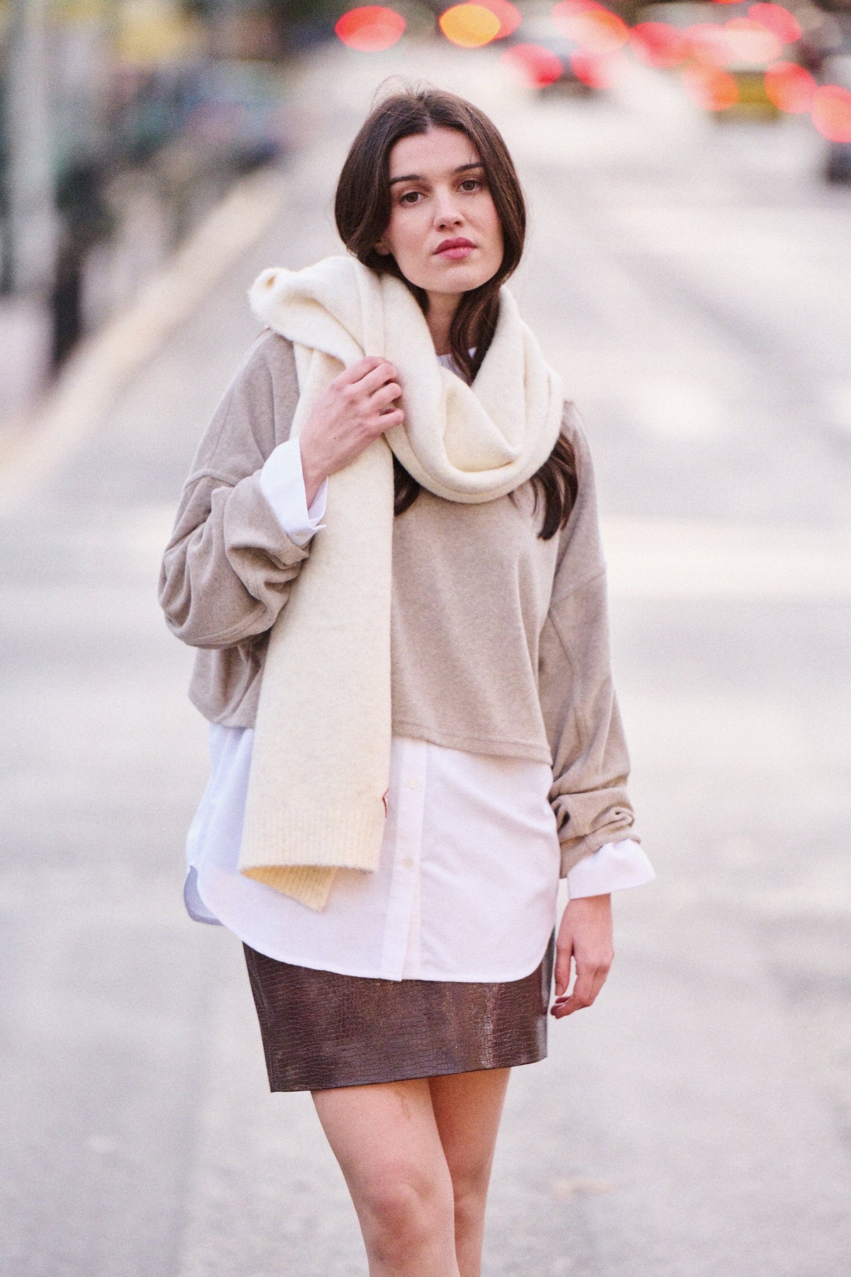 Alysse Scarf - Off-White