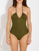 Maillot Une Pièce Arizona - Kaki Folk