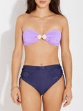Top De Traje De Baño Bella - Aster Purple