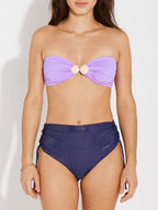 Top De Traje De Baño Bella - Aster Purple
