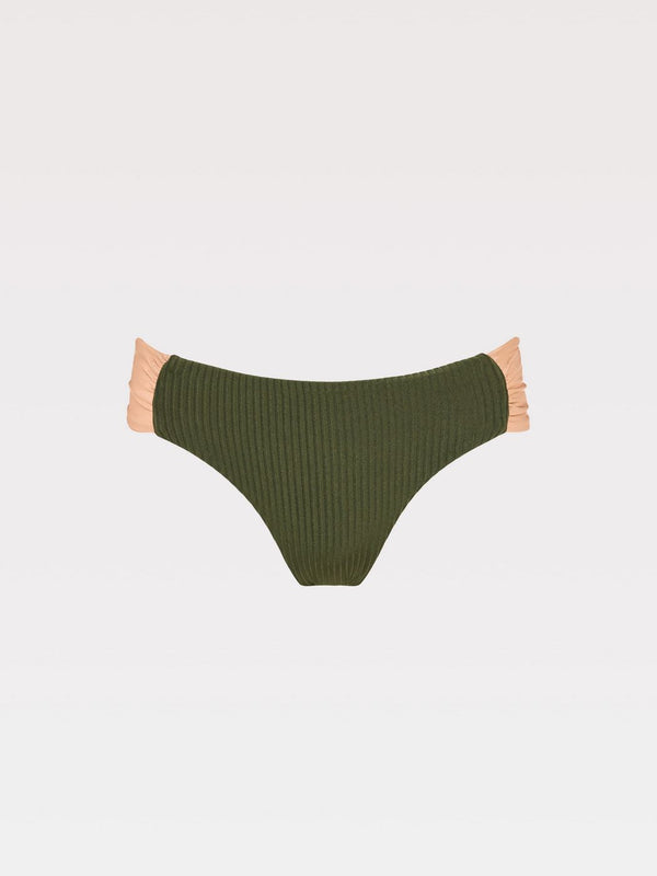 Marie Bikini Bottom - Folk Khaki
