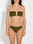 Haut De Maillot Marie - Kaki Folk