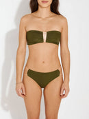 Haut De Maillot Marie - Kaki Folk