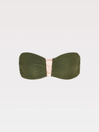 Top de bikini Marie - Folk Khaki