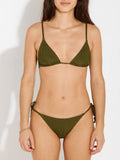 Patty Bikini Top - Folk Khaki